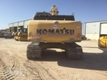 Back of used Excavator